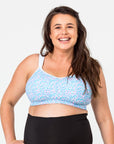 ** CLEARANCE ** Nursing Sports Bra - Ultimate Bra Confetti White